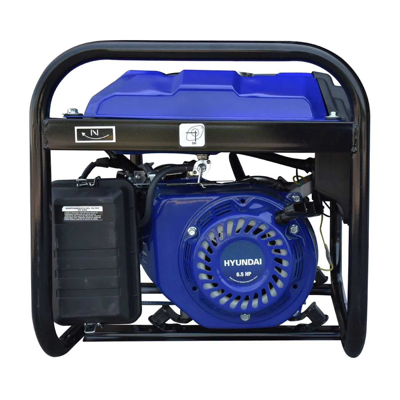 Generador Motor A Gasolina 6.5Hp Potencia Maxima 2200W Potencia Nominal 2000W 110V/60Hz HYUNDAI HHY2200