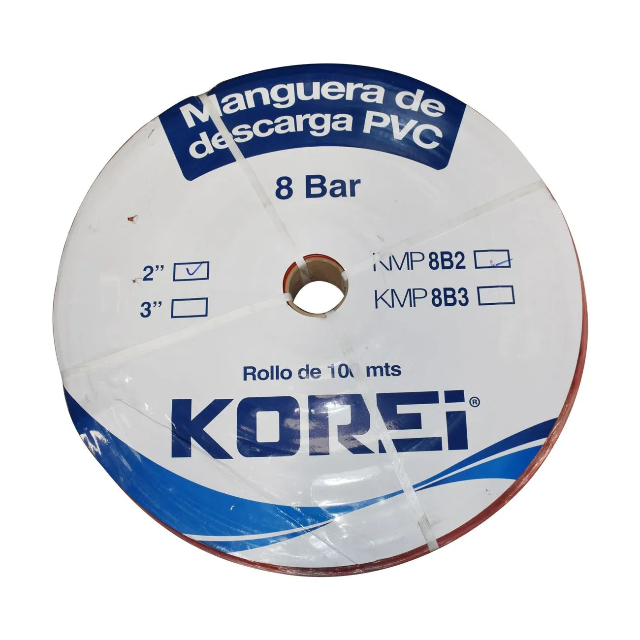 Manguera Plana De Descarga De 2 Pulgadas De 100M 8BAR KOREI KMP8B2