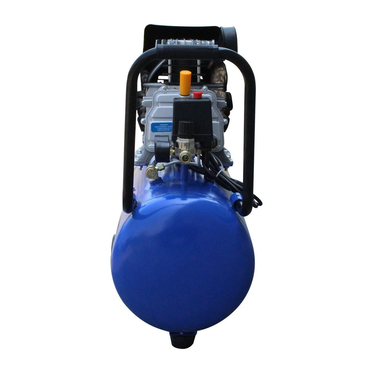 Compresor De Aire Horizontal Con Motor Eléctrico 2Hp Monofásico 110V Capacidad De 50L Y Presión Máxima De 115Psi HYUNDAI HYAC50D