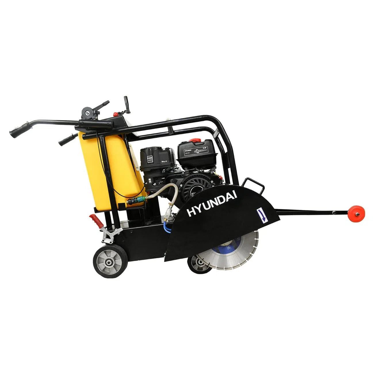 Cortador De Concreto Motor A Gasolina De 13Hp Profundidad De Corte 170MM Disco De 14" HYUNDAI HYCC5013
