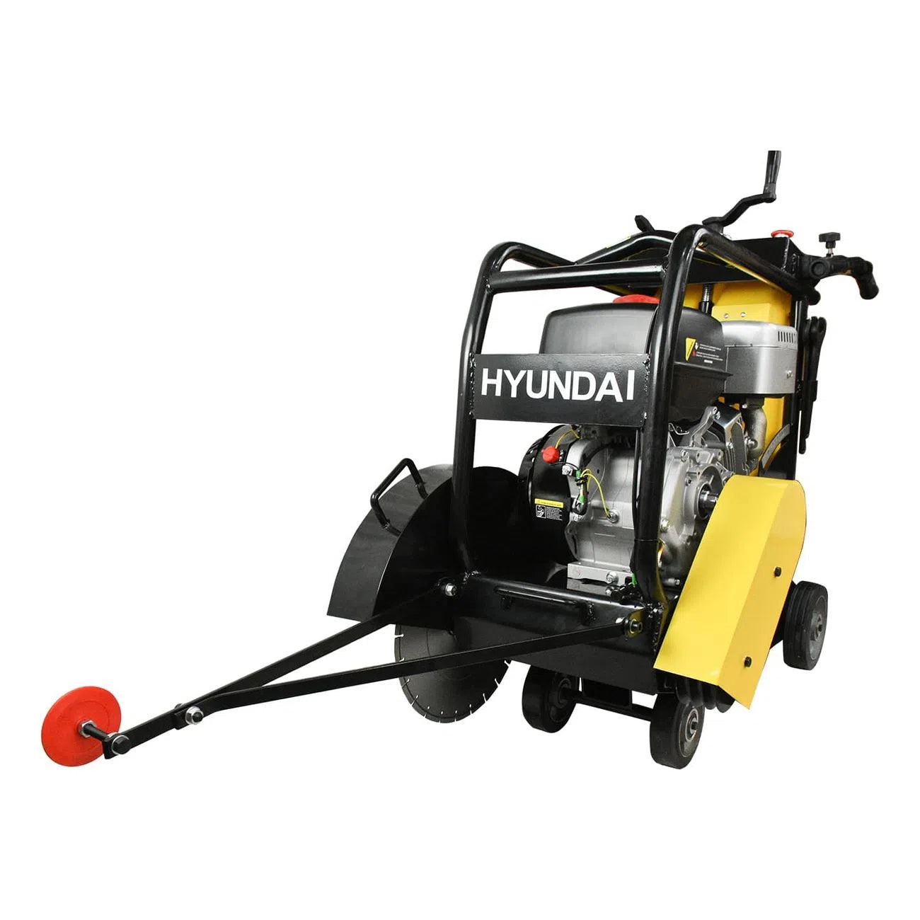Cortador De Concreto Motor A Gasolina De 13Hp Profundidad De Corte 170MM Disco De 14" HYUNDAI HYCC5013