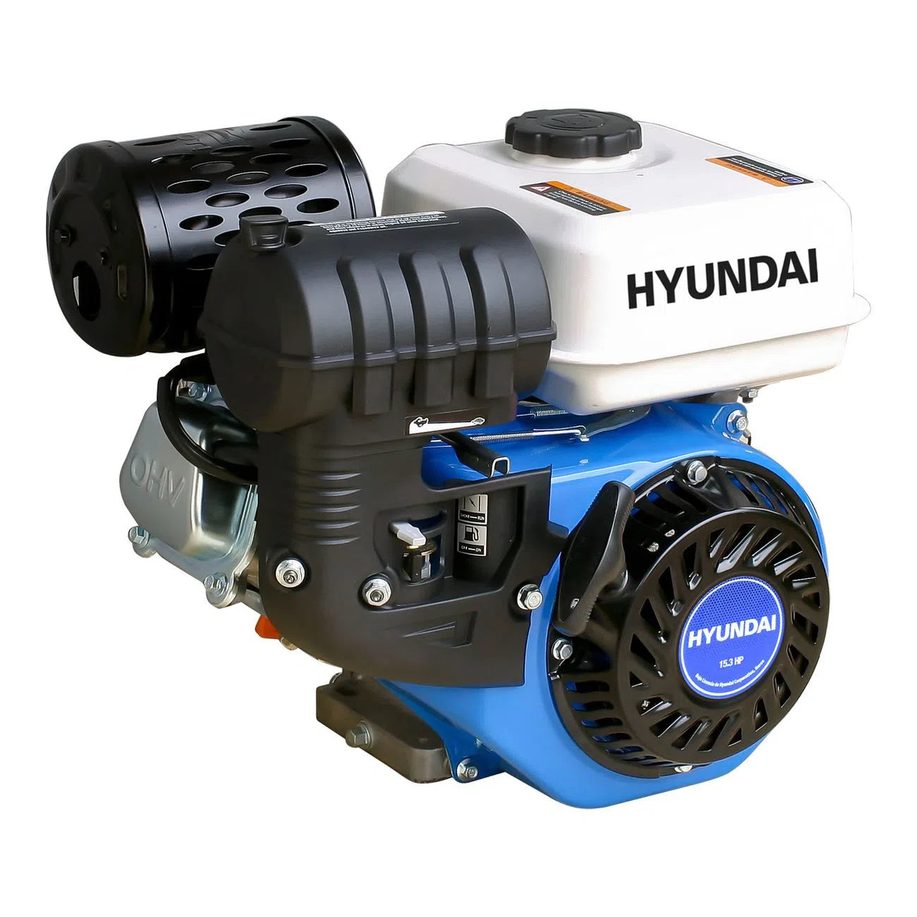Motor A Gasolina Con Arranque Manual De 15.3Hp Cigue–al 1" Torque 26.5N-m HYUNDAI HYGE1530