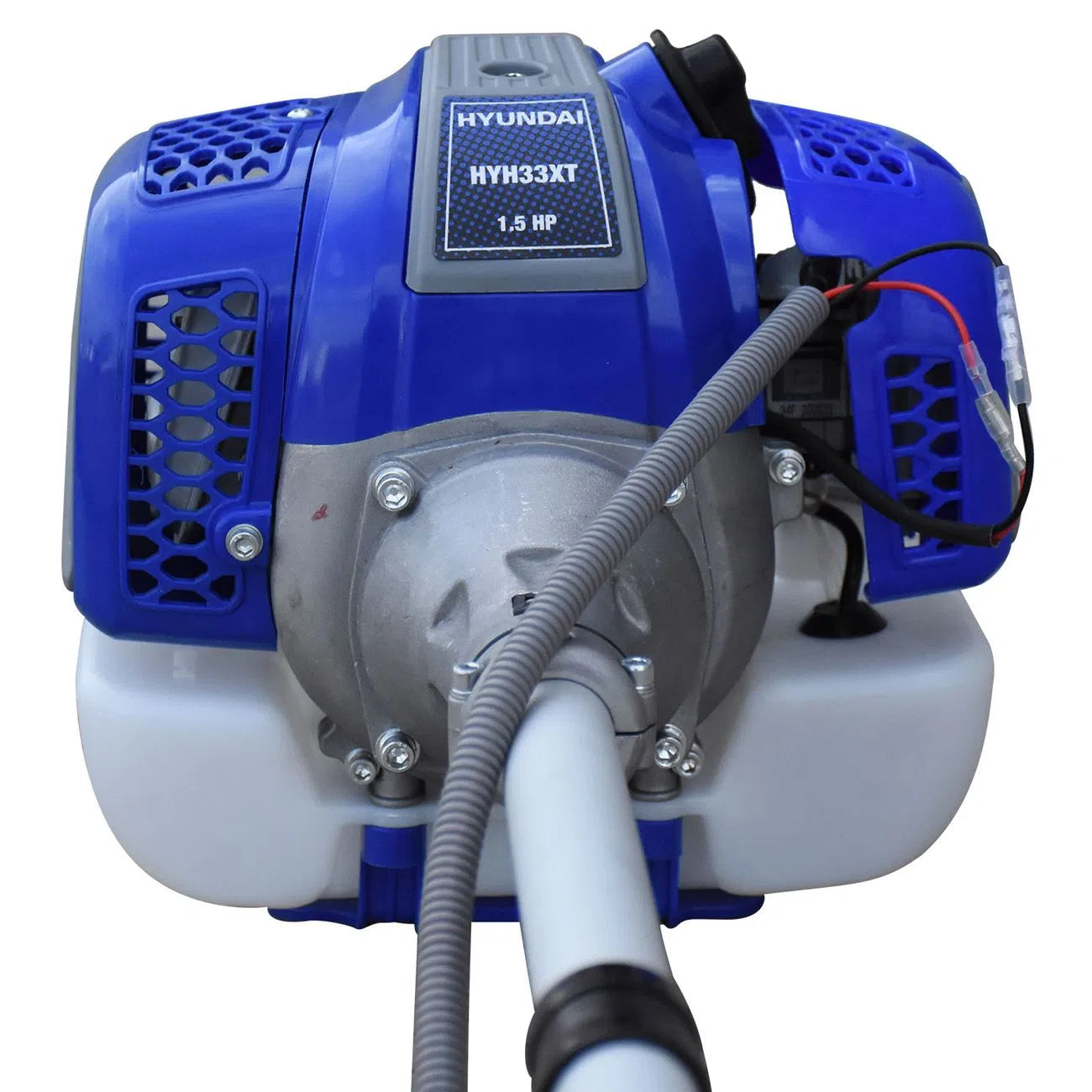 Desbrozadora Desmalezadora Profesional Motor De Gasolina 33CC 1.5 Hp De 2 Tiempos Transmision Portatil Cabezal Cuchilla Arnes HYUNDAI HYH33XT