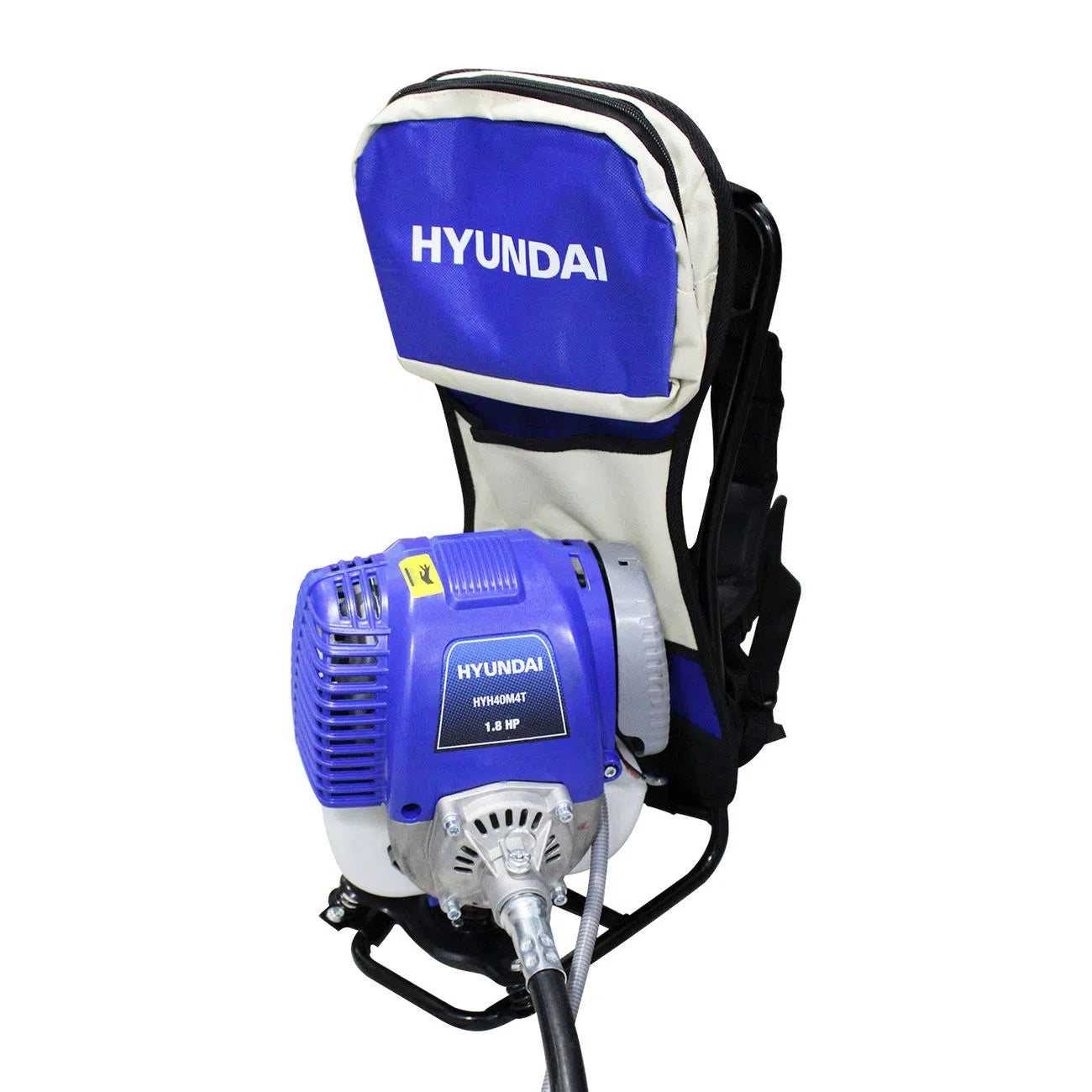Desbrozadora Desmalezadora Profesional De Mochila Motor De Gasolina 40CC 1.8 Hp De 4 Tiempos Eje Flexible Cabezal Cuchilla HYUNDAI HYH40M4T