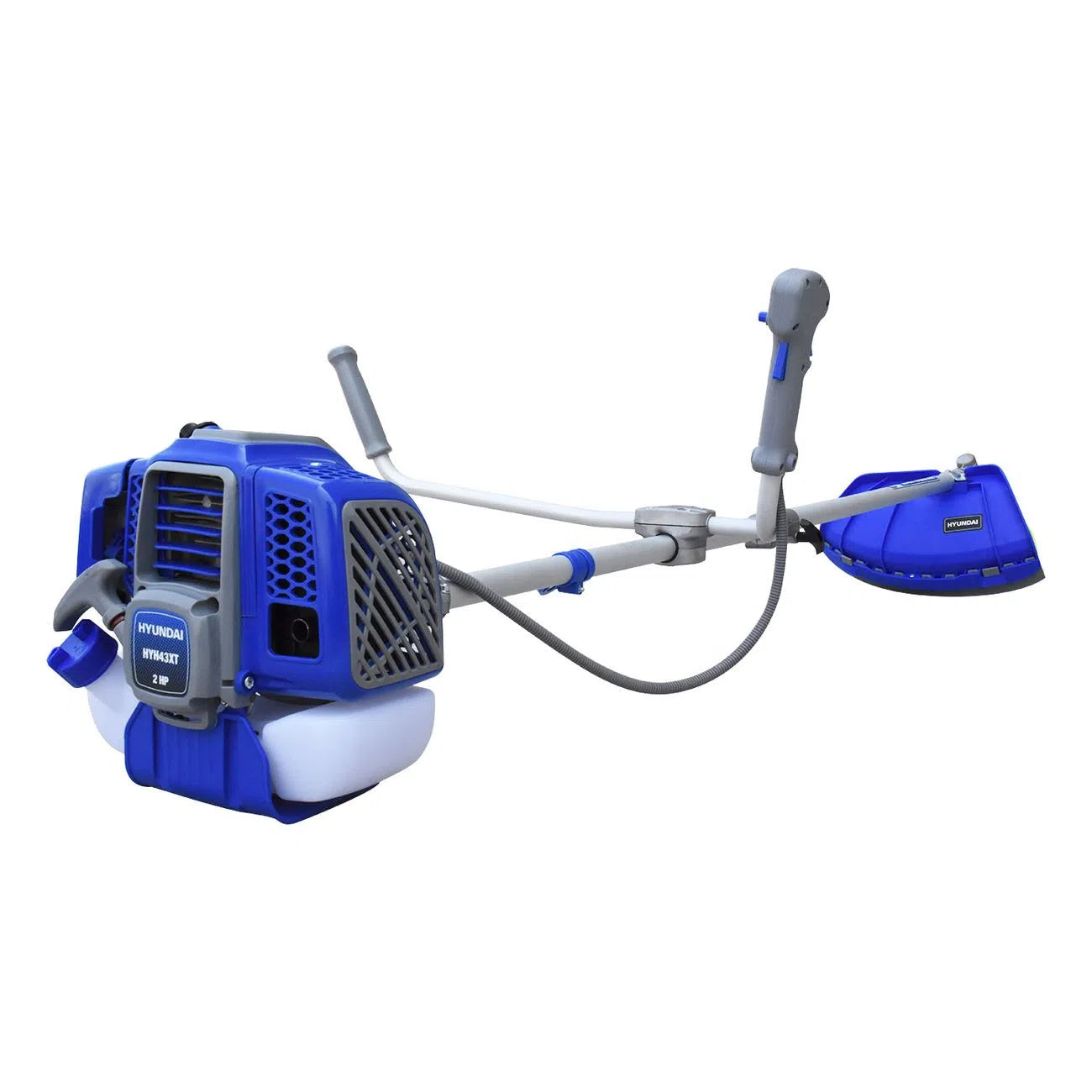 Desbrozadora Desmalezadora Profesional Motor De Gasolina 43CC 2Hp De 2 Tiempos Transmision Portatil Cabezal Cuchilla Arnes HYUNDAI HYH43XT