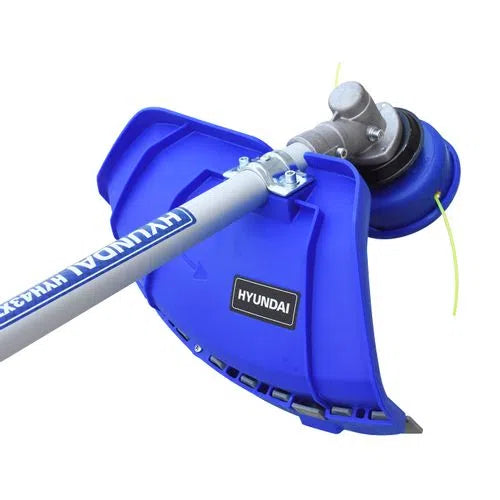 Desbrozadora Desmalezadora Profesional Motor De Gasolina 43CC 2Hp De 2 Tiempos Transmision Portatil Cabezal Cuchilla Arnes HYUNDAI HYH43XT