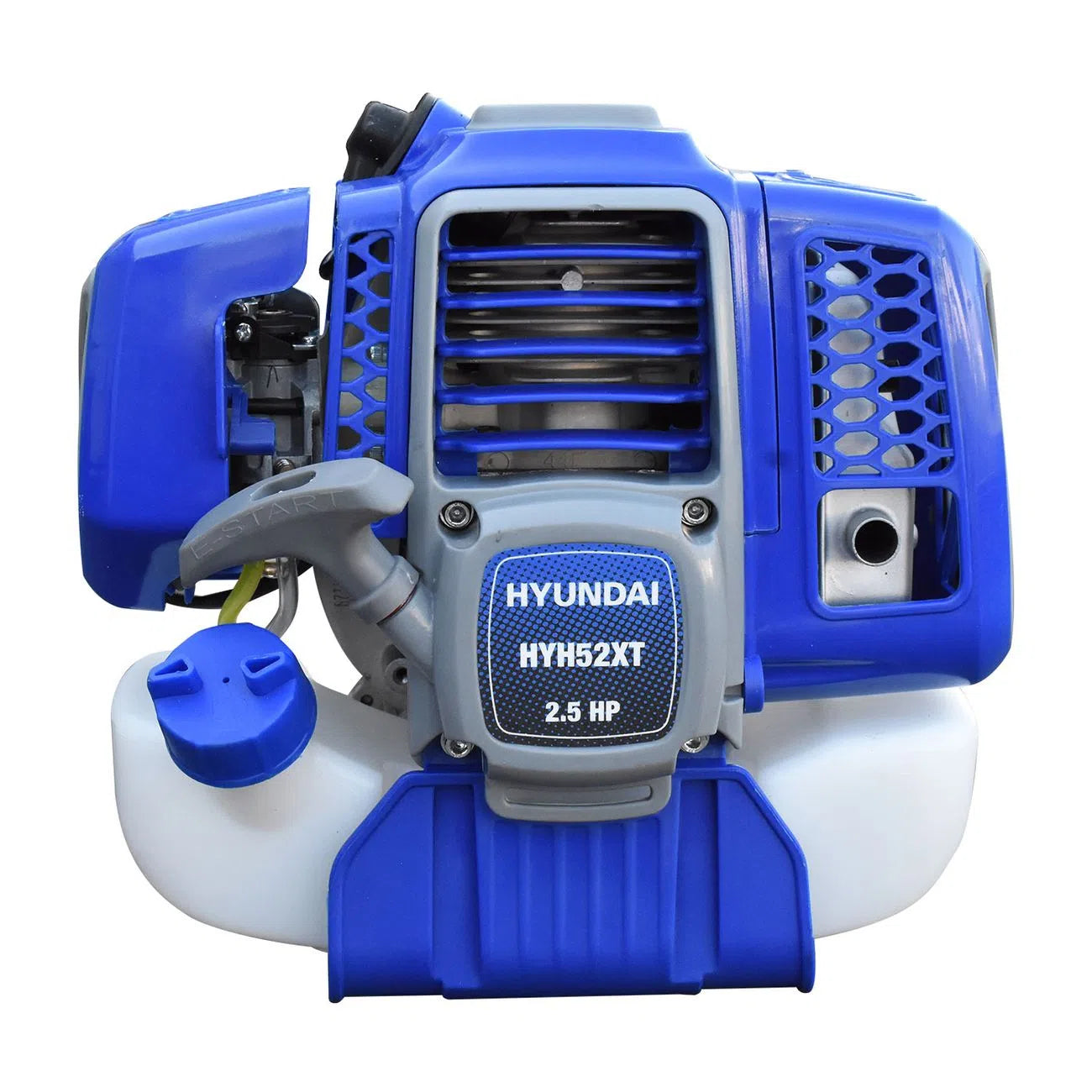 Desbrozadora Desmalezadora Profesional Motor De Gasolina 52CC 2.5 Hp De 2 Tiempos Transmision Recta Cabezal Cuchilla Disco Arnes HYUNDAI HYH52XT
