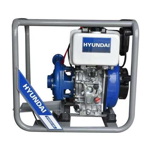 Motobomba Alta Presion A Diesel 10Hp 4 Tiempos Diametro De Succion Y Descarga 2" HYUNDAI HYWD2010EF