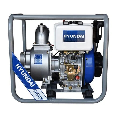 Motobomba Autocebante Alta Presion A Diesel 10Hp 4 Tiempos Diametro De Succion Y Descarga 4" HYUNDAI HYWD4010E