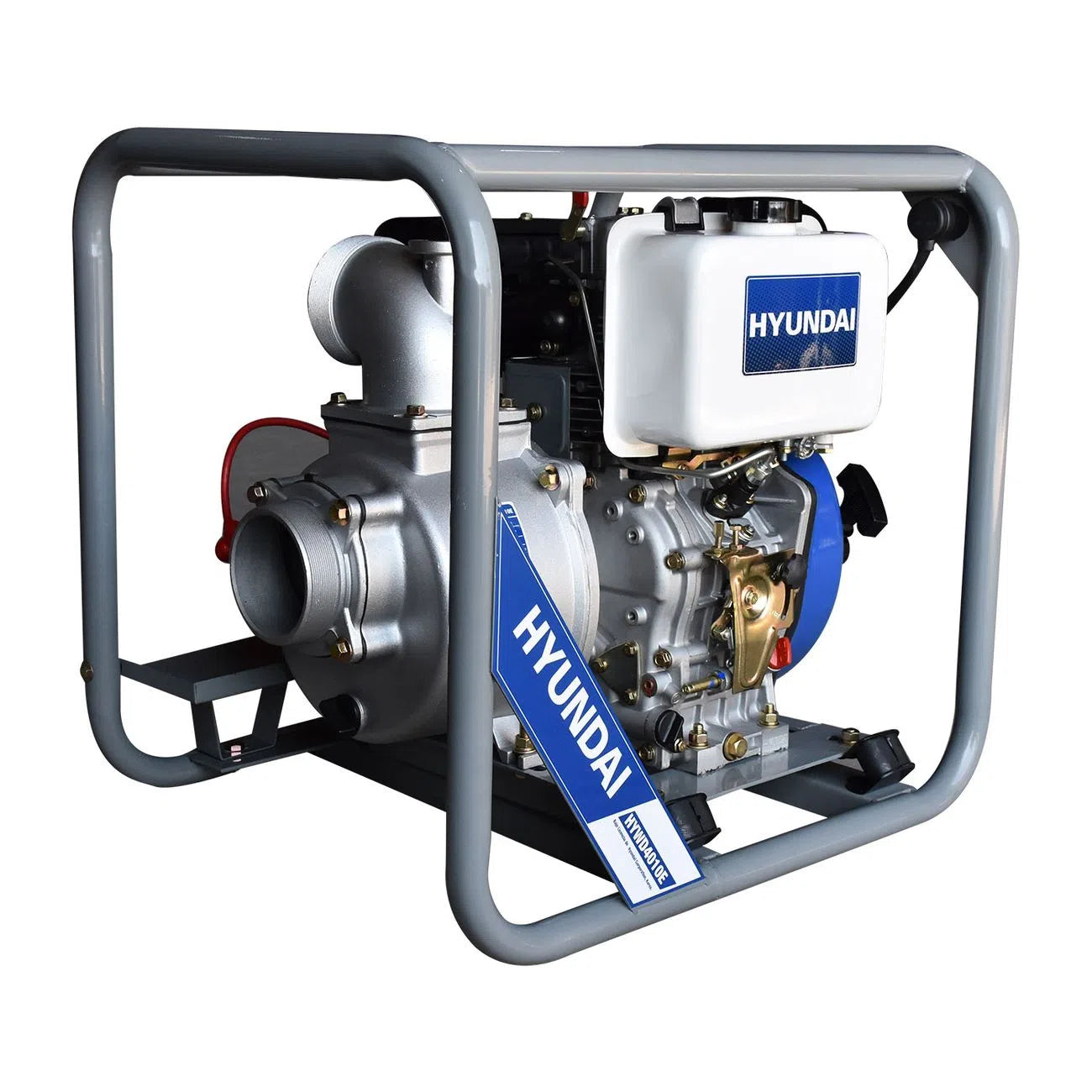 Motobomba Autocebante Alta Presion A Diesel 10Hp 4 Tiempos Diametro De Succion Y Descarga 4" HYUNDAI HYWD4010E