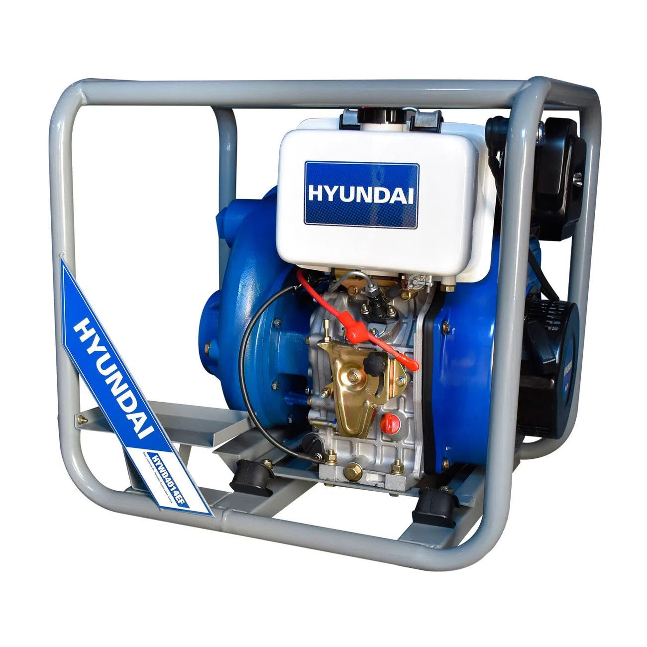 Motobomba Alta Presion A Diesel 14Hp 4 Tiempos Diametro De Succion Y Descarga 4" HYUNDAI HYWD4014EF