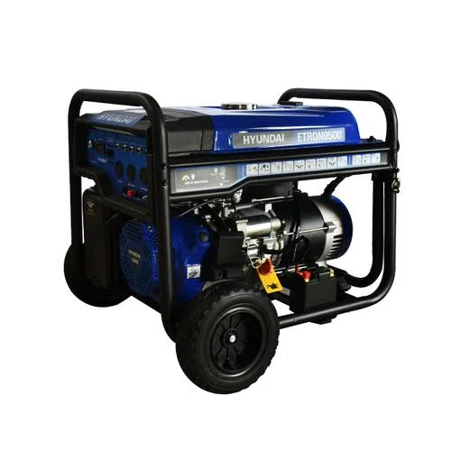 Generador Motor A Gasolina 18Hp Potencia Maxima 9000W Potencia Nominal 8500W 110V/220V HYUNDAI ETRON9500