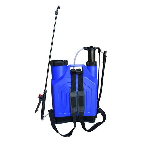 Fumigadora Aspersora 20L Doble Lanza Manual 87 Psi Sistema De Bombeo Cilindro/Piston Con Agitador HYUNDAI HYD2016XT