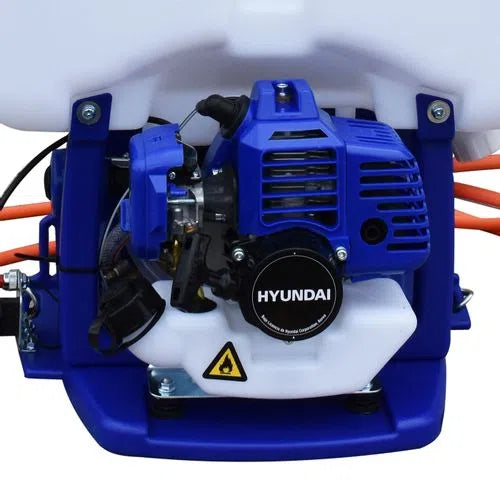 Fumigadora Aspersora 25L De Doble Varilla Motorizada 1.2 Hp Motor Hyundai De 2 Tiempos 26.5 CC HYUNDAI TURBO900