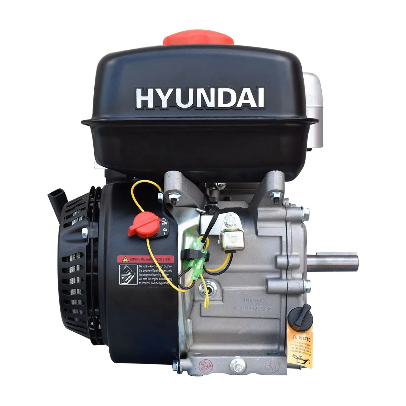 Motor A Gasolina Con Arranque Manual De 7Hp 212CC Cigue–al 3/4" 3600RPM HYUNDAI HYGC700