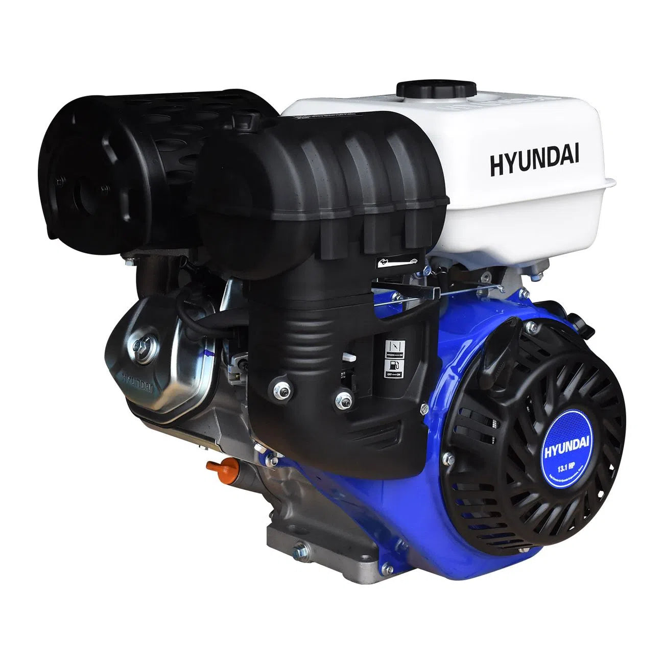 Motor A Gasolina Con Arranque Manual De 13.1Hp Cigue–al 1" Torque 25N-m HYUNDAI HYGE1310