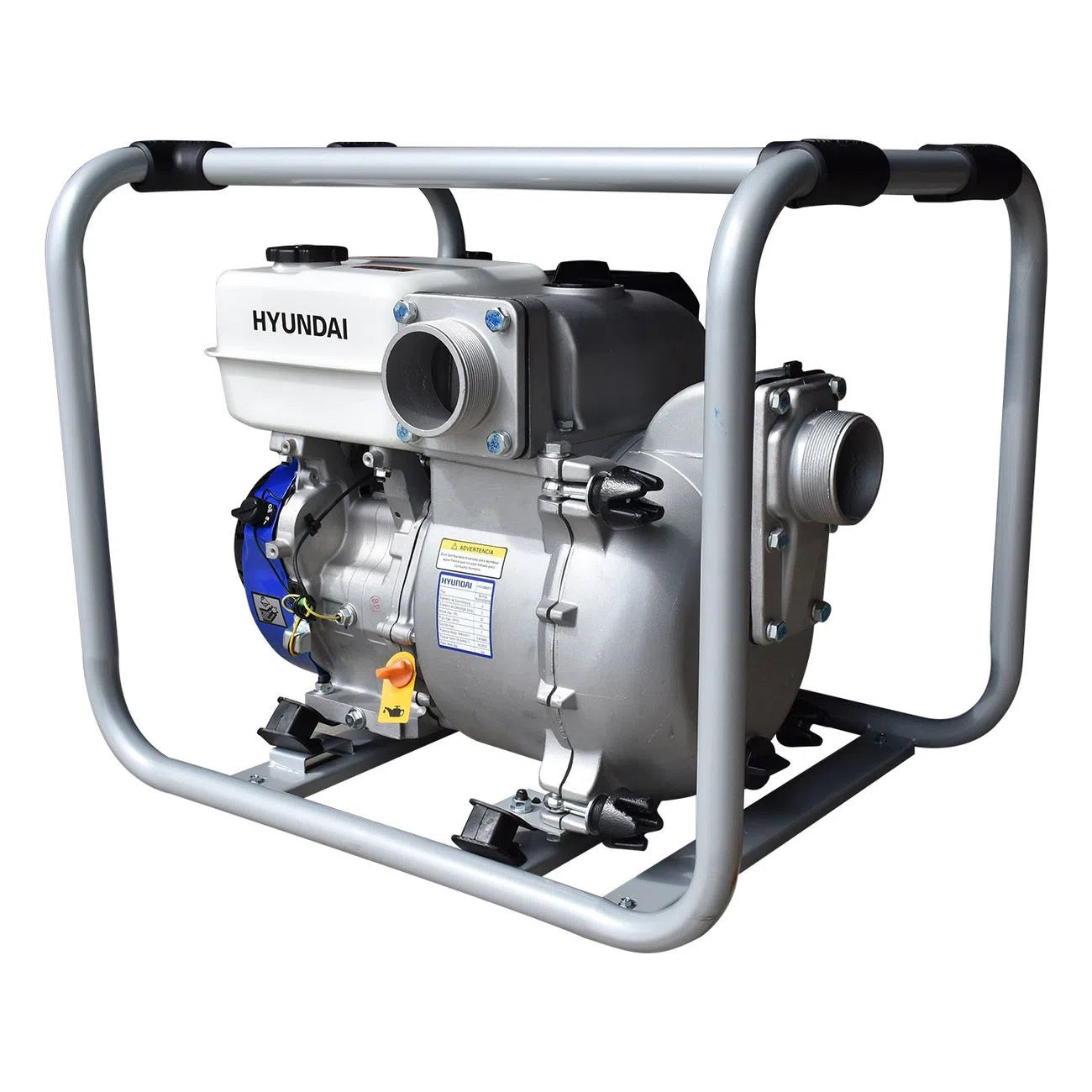 MotobombaTragasolidos A Gasolina 9.3Hp 4 Tiempos Diametro De Succion Y Descarga 3" HYUNDAI HYW3093TS