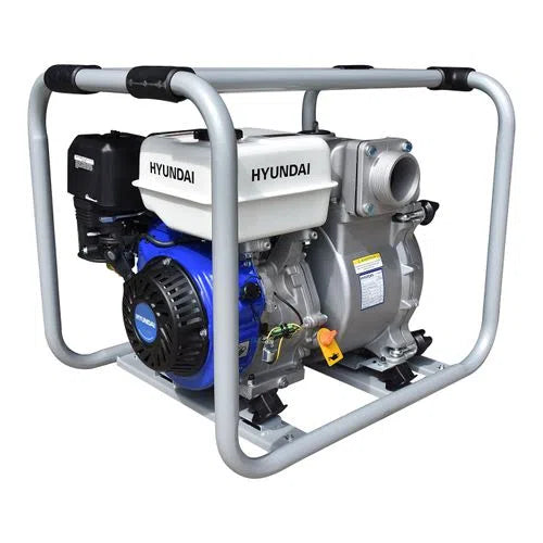 MotobombaTragasolidos A Gasolina 9.3Hp 4 Tiempos Diametro De Succion Y Descarga 3" HYUNDAI HYW3093TS
