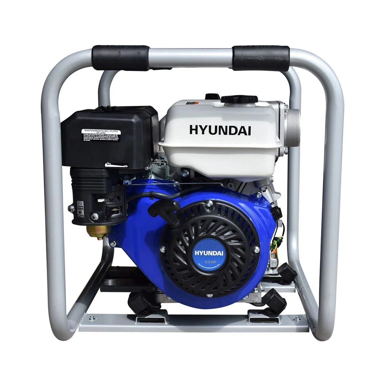 MotobombaTragasolidos A Gasolina 9.3Hp 4 Tiempos Diametro De Succion Y Descarga 3" HYUNDAI HYW3093TS