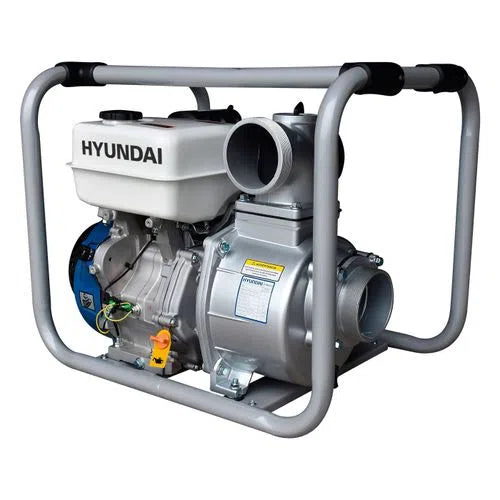 Motobomba Autocebante A Gasolina 13.1Hp De 4 Tiempos Diametro De Succion Y Descarga 4" HYUNDAI HYW4013