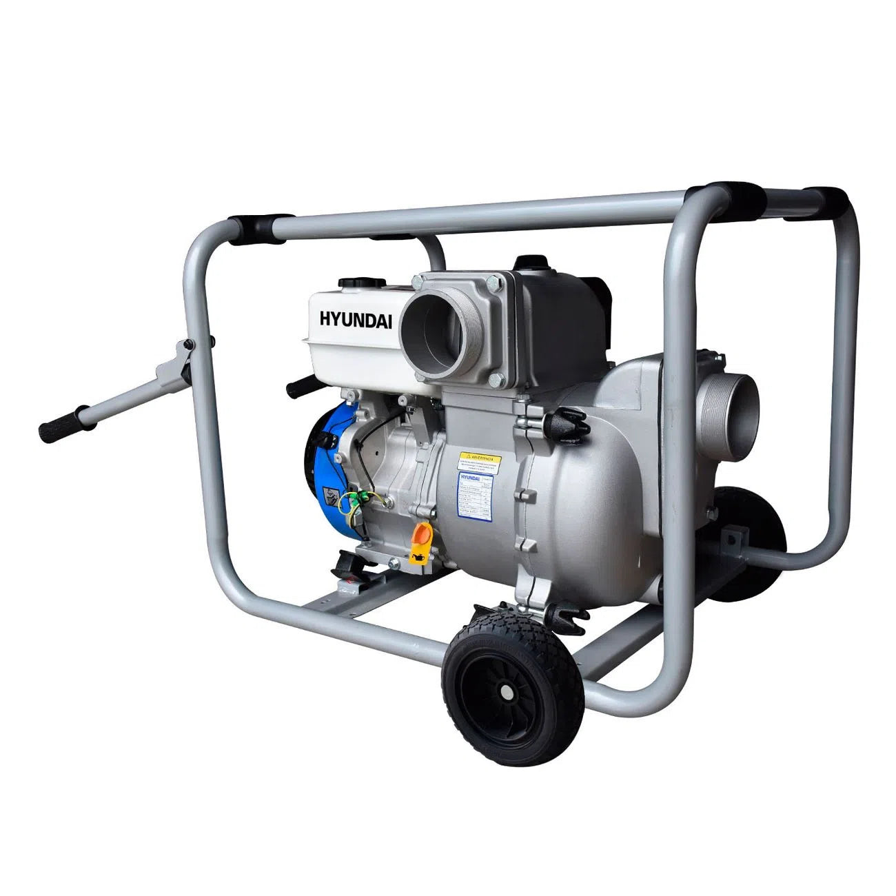 Motobomba Tragasolidos A Gasolina 13.1Hp 4 Tiempos Diametro De Succion Y Descarga 4" HYUNDAI HYW4013TS