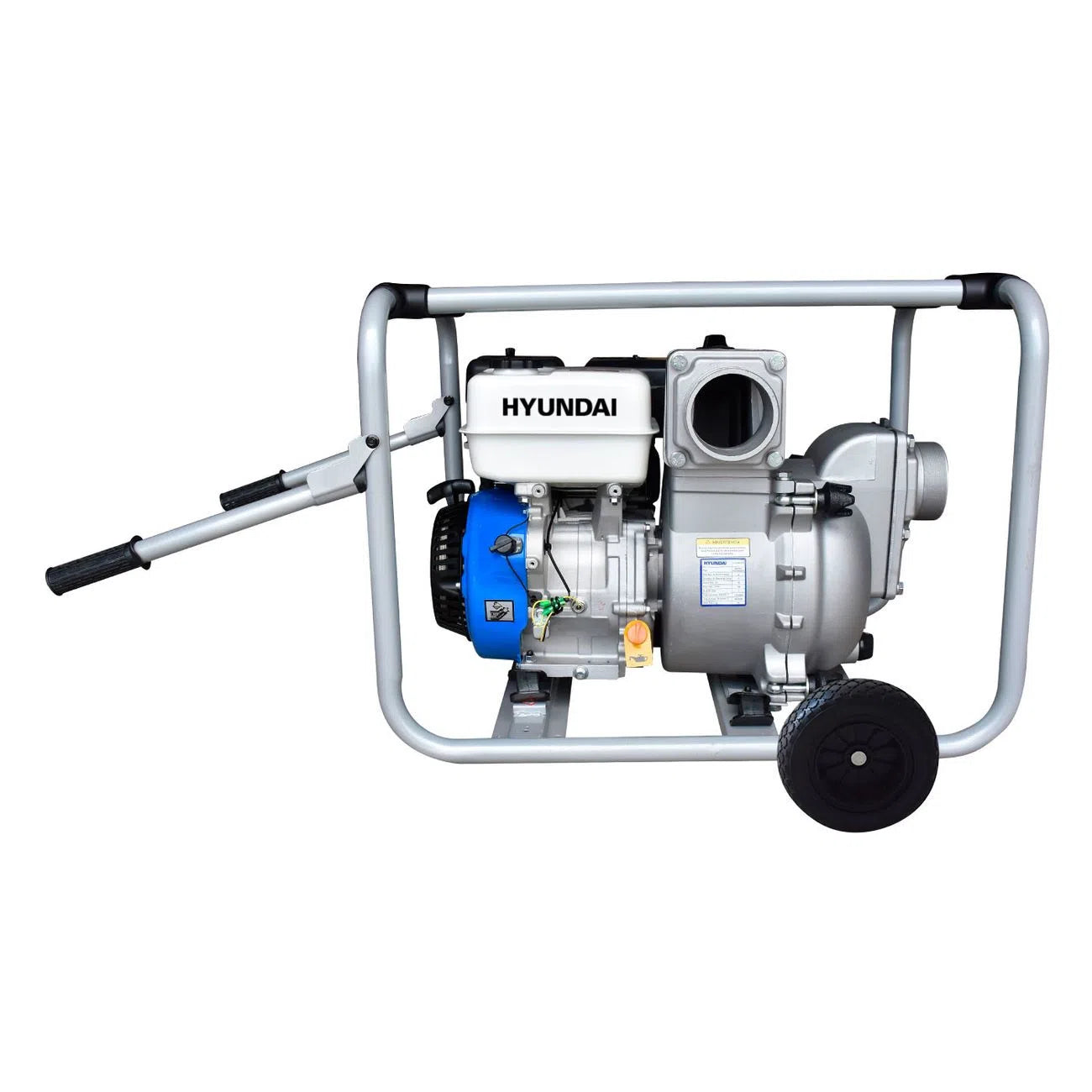 Motobomba Tragasolidos A Gasolina 13.1Hp 4 Tiempos Diametro De Succion Y Descarga 4" HYUNDAI HYW4013TS