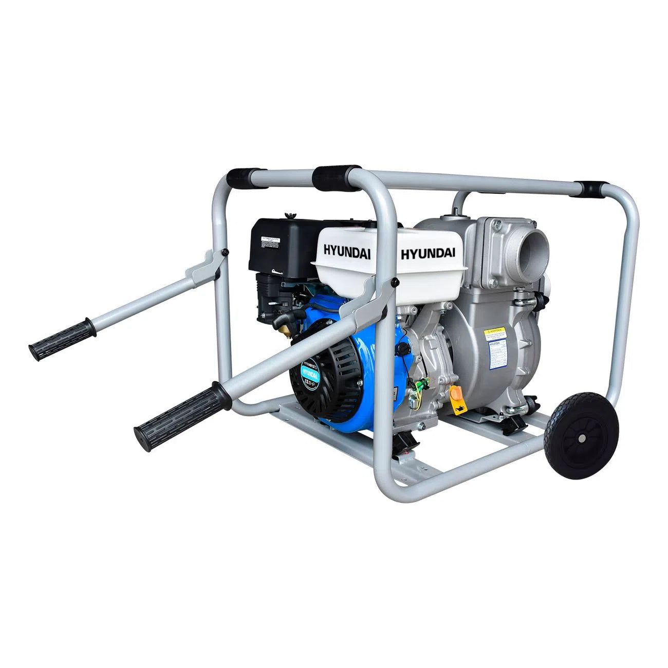 Motobomba Tragasolidos A Gasolina 13.1Hp 4 Tiempos Diametro De Succion Y Descarga 4" HYUNDAI HYW4013TS