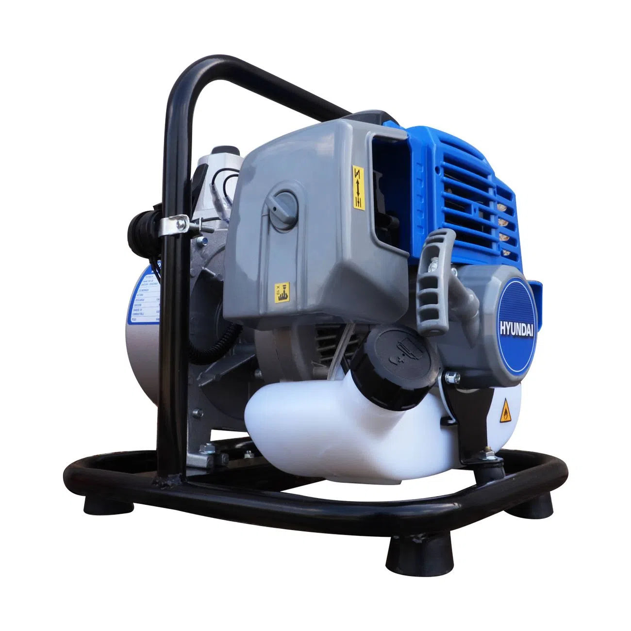 Motobomba Autocebante A Gasolina 2 Hp 43CC De 2 Tiempos Diametro De Succion Y Descarga 1" HYUNDAI HYW4325PRO