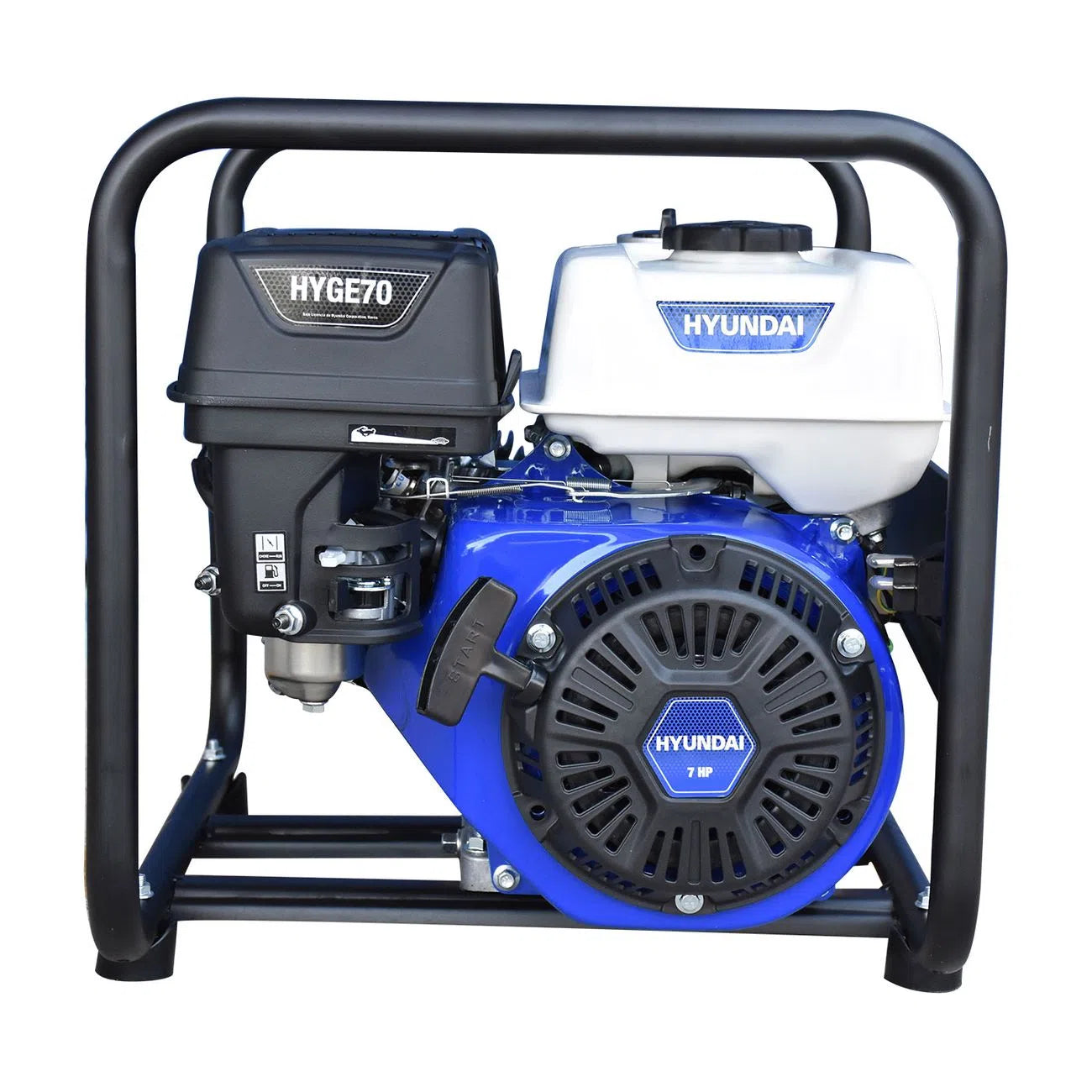 Motobomba Autocebante A Gasolina 7Hp De 4 Tiempos Diametro De Succion Y Descarga 2" HYUNDAI HYW720