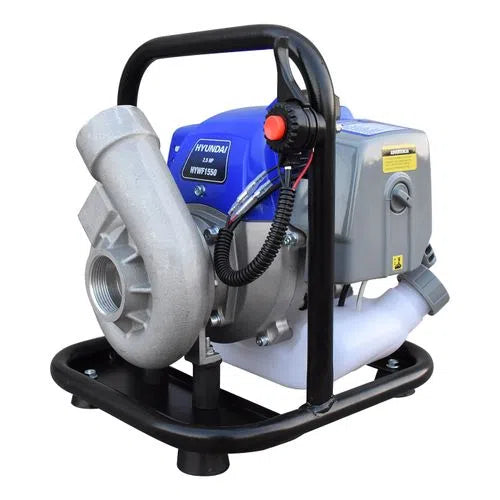 Motobomba Portatil A Gasolina 2.5Hp 2 Tiempos Diametro De Succion Y Descarga 1.5" HYUNDAI HYWF1550