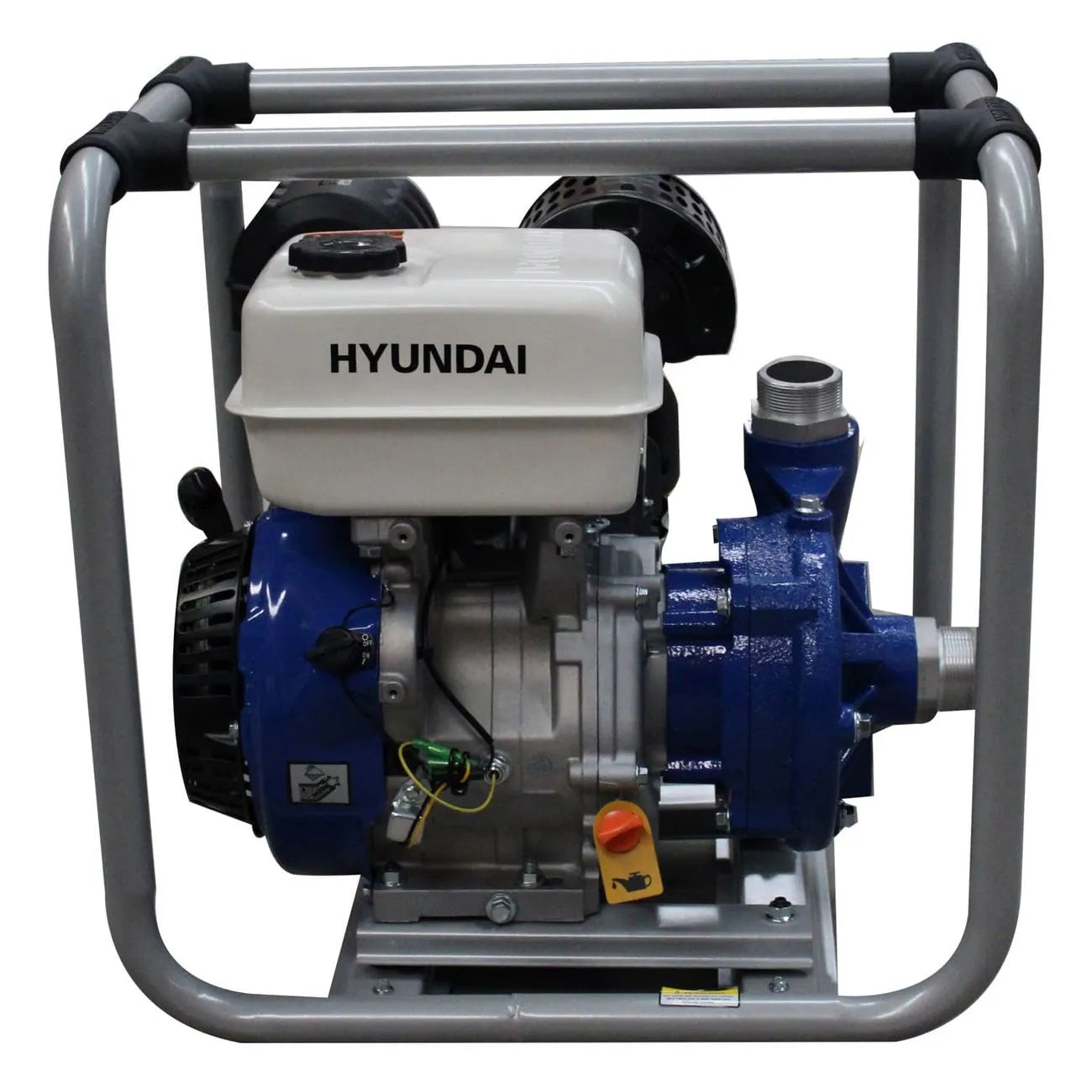 Motobomba Alta Presion A Gasolina 13.1Hp 4 Tiempos Diametro De Succion Y Descarga 2" HYUNDAI HYWF2013