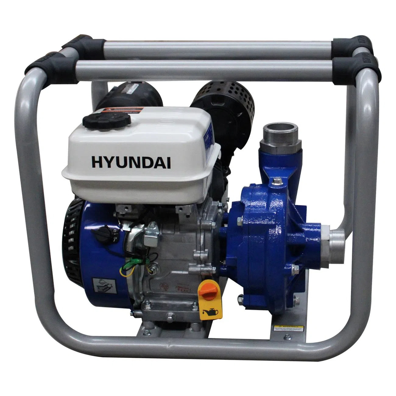 Motobomba Alta Presion A Gasolina 6.7Hp 4 Tiempos Diametro De Succion Y Descarga 2" HYUNDAI HYWF2067