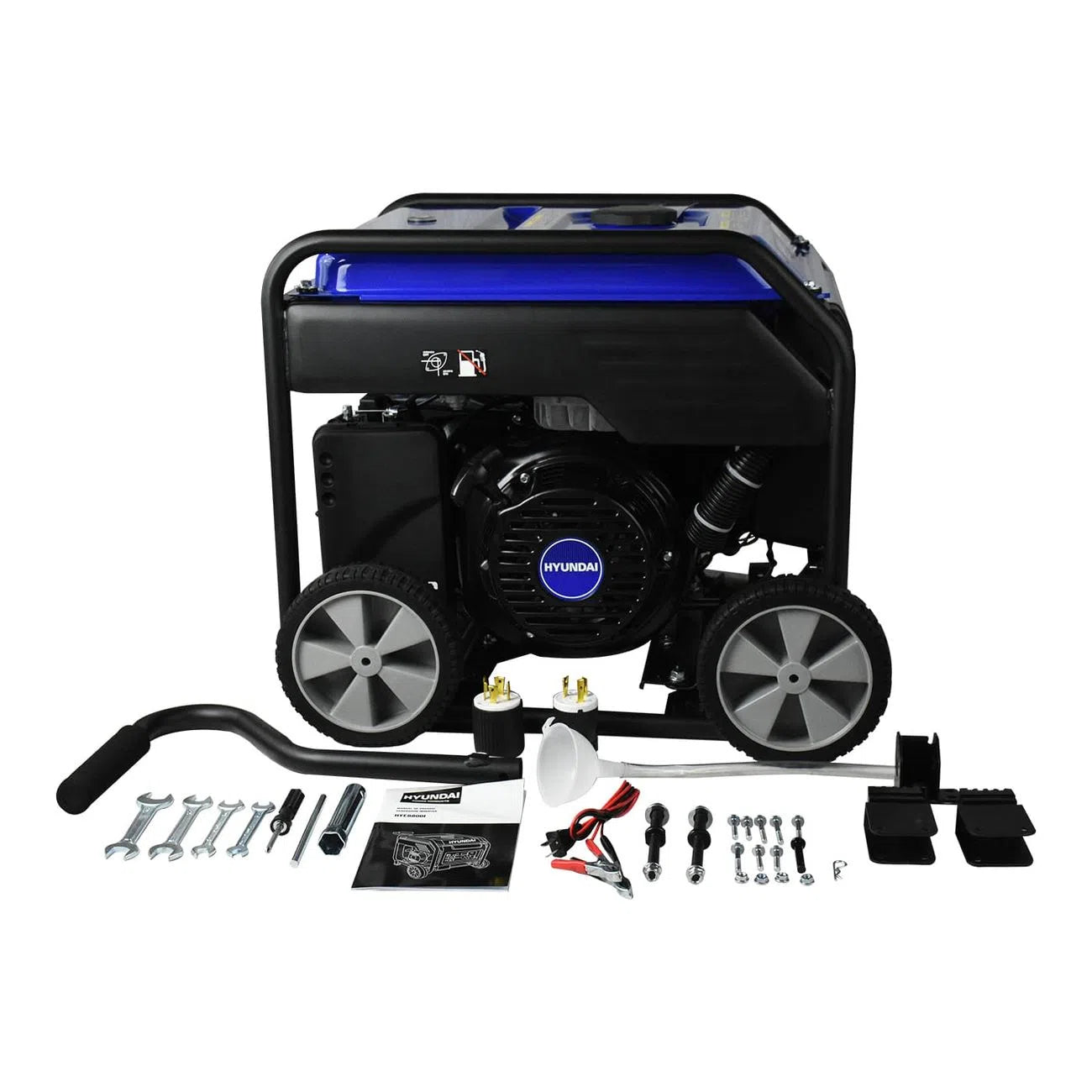 Generador Inverter A Gasolina 15Hp Potencia Nominal 7800W Potencia Maxima 8750W 110/220V HYUNDAI HYE8800I