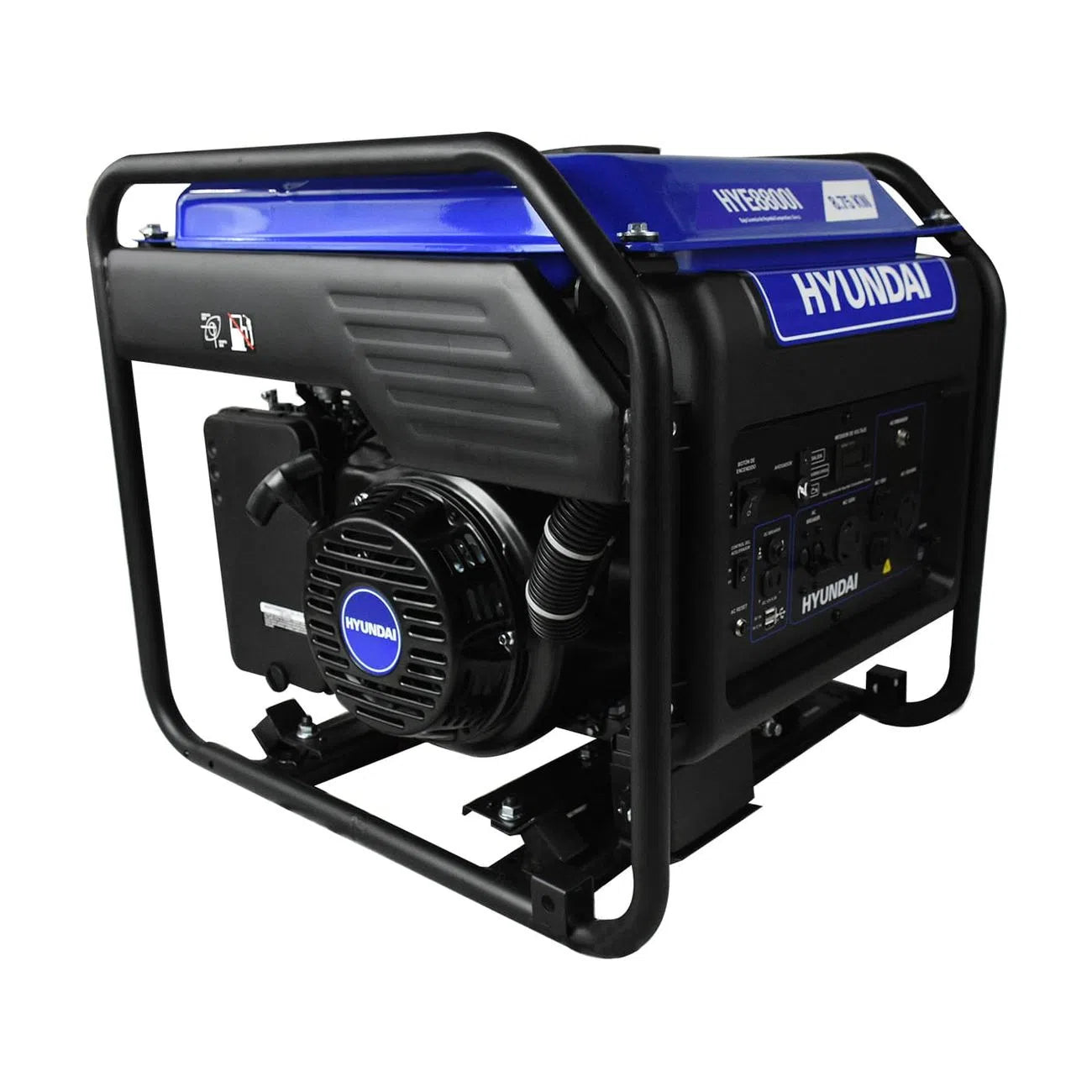 Generador Inverter A Gasolina 15Hp Potencia Nominal 7800W Potencia Maxima 8750W 110/220V HYUNDAI HYE8800I