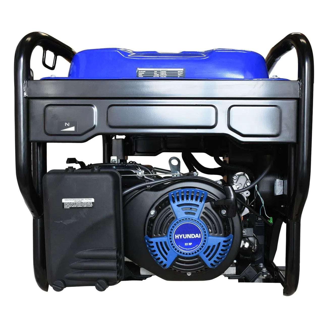 Generador Motor A Gasolina 22Hp Potencia Maxima 11500W Potencia Nominal 10500W 110V/220V HYUNDAI THOR12000