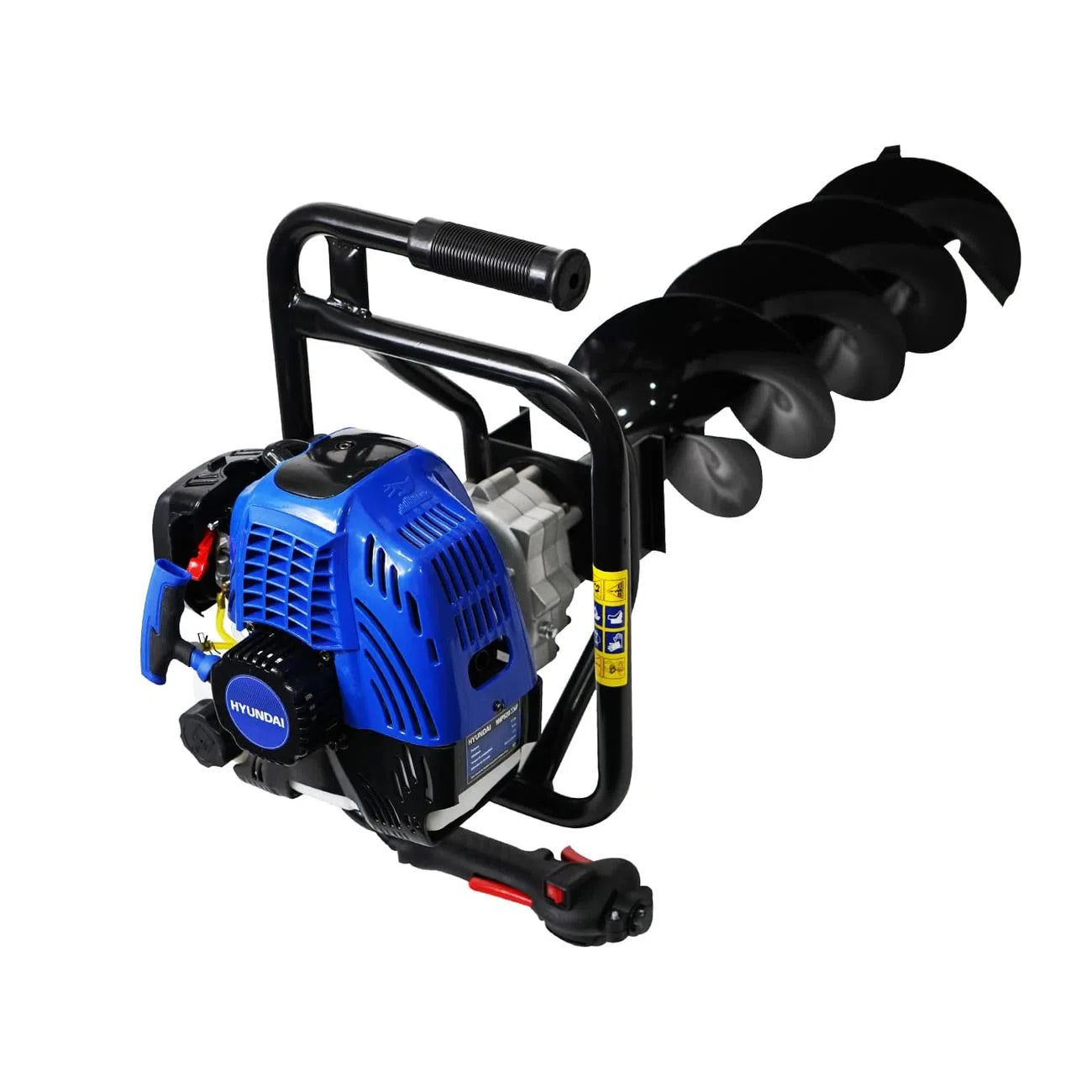 Motoperforador Motor A Gasolina 2 Tiempos 2.5Hp 52CC Barreno Reforzado De 80X20CM HYUNDAI HHP520XT