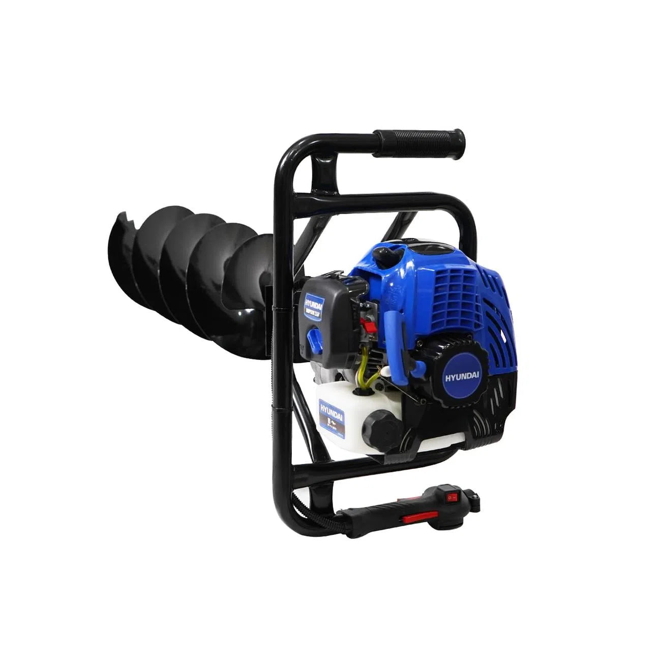 Motoperforador Motor A Gasolina 2 Tiempos 2.5Hp 52CC Barreno Reforzado De 80X20CM HYUNDAI HHP520XT