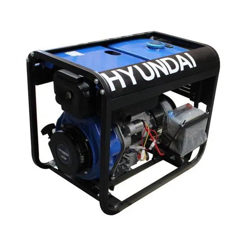 Generador Motor Diesel 10Hp Potencia Maxima 5500W Potencia Nominal 6000W 110V/220V HYUNDAI HYED600XT