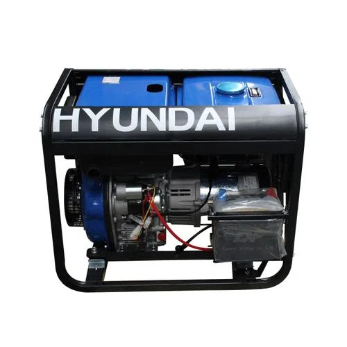 Generador Motor Diesel 10Hp Potencia Maxima 5500W Potencia Nominal 6000W 110V/220V HYUNDAI HYED600XT