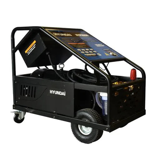 Hidrolavadora Eléctrica Con Motor De 20Hp Trifásico 220V De 5800Psi De Presi—n Incluye Dos Mangueras Y Dos Pistolas HYUNDAI HYP6000