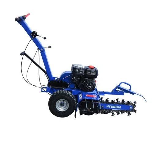 Zanjadora A Gasolina Motor De 7Hp Ancho De Zanja 100MM Profundidad De Zanja 150/250/340/450MM HYUNDAI HYTR70XT