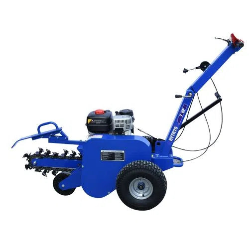 Zanjadora A Gasolina Motor De 7Hp Ancho De Zanja 100MM Profundidad De Zanja 150/250/340/450MM HYUNDAI HYTR70XT