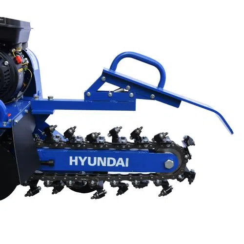 Zanjadora A Gasolina Motor De 7Hp Ancho De Zanja 100MM Profundidad De Zanja 150/250/340/450MM HYUNDAI HYTR70XT