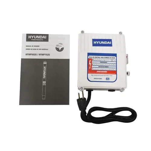 Bomba Sumergible Para Pozo De 3/4Hp Altura 82M Descarga 45L/Min Salida 1" HYUNDA HYWP7525