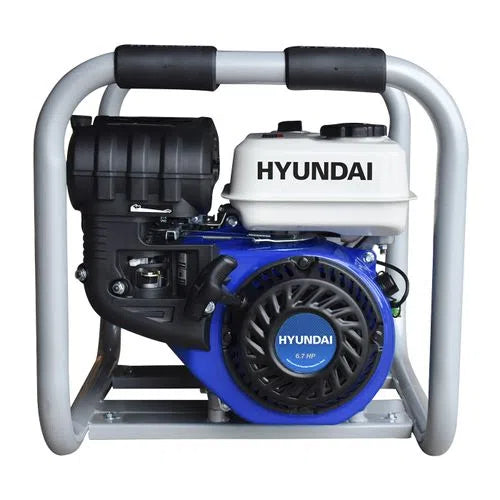 Motobomba Autocebante A Gasolina 6.7Hp De 4 Tiempos Diametro De Succion Y Descarga 2" HYUNDAI HYW2067