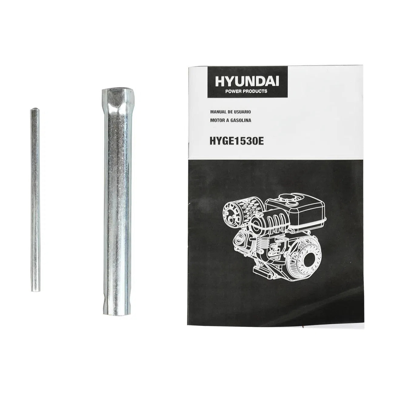Motor A Gasolina Con Encendido Electronico 15.3Hp Cigue–al 1" Torque 26.5N-m HYUNDAI HYGE1530E
