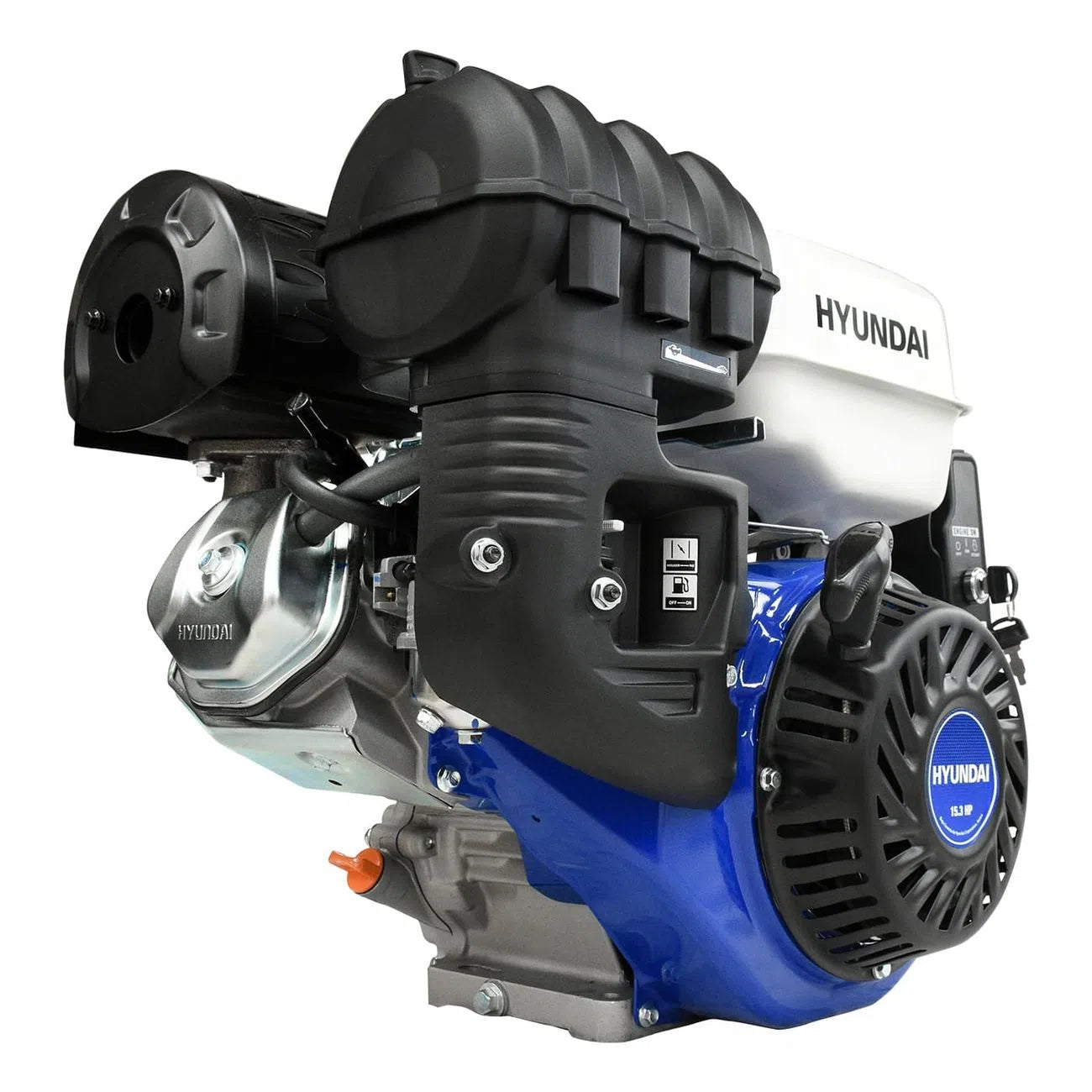 Motor A Gasolina Con Encendido Electronico 15.3Hp Cigue–al 1" Torque 26.5N-m HYUNDAI HYGE1530E