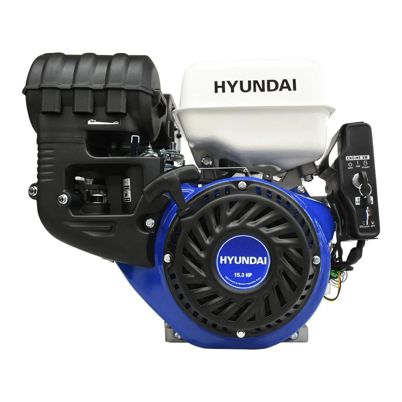 Motor A Gasolina Con Encendido Electronico 13.1Hp Cigue–al 1" Torque 25N-m HYUNDAI HYGE1310E
