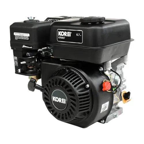 Motor A Gasolina De 4 Tiempos De 6.7HP KOREI KRM67