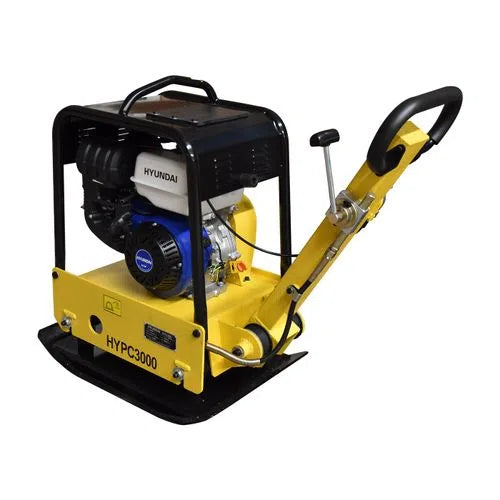 Placa Compactadora Motor A Gasolina De 9.3Hp Vibracion 4500 VPM Fuerza De Impacto 3000Kg HYUNDAI HYPC3000
